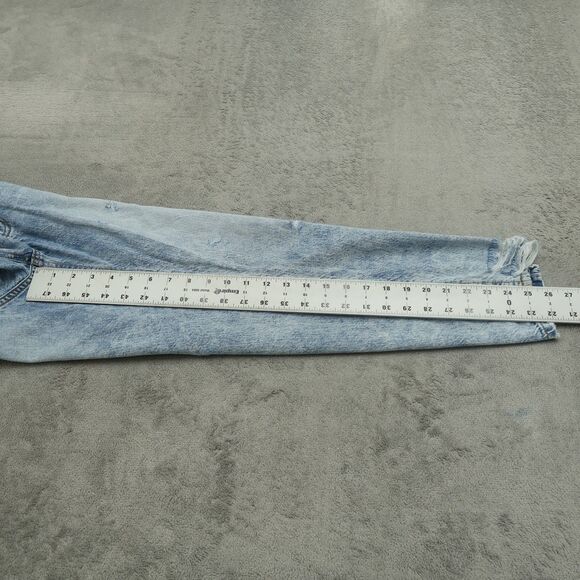 KanCan Jeans Junior's Size 3/25 High-Rise Skinny Denim 26" Inseam Distressed - Picture 16 of 16